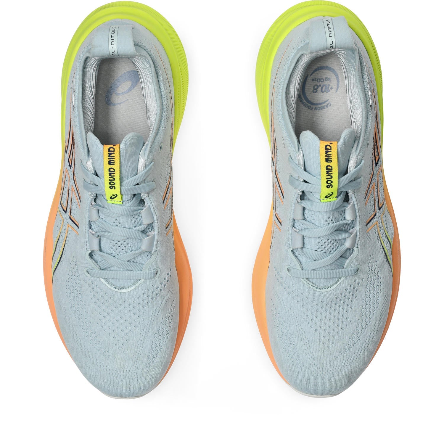 Asics Gel-Nimbus 26 Men's Paris  -Light Celadon/Safety Yellow