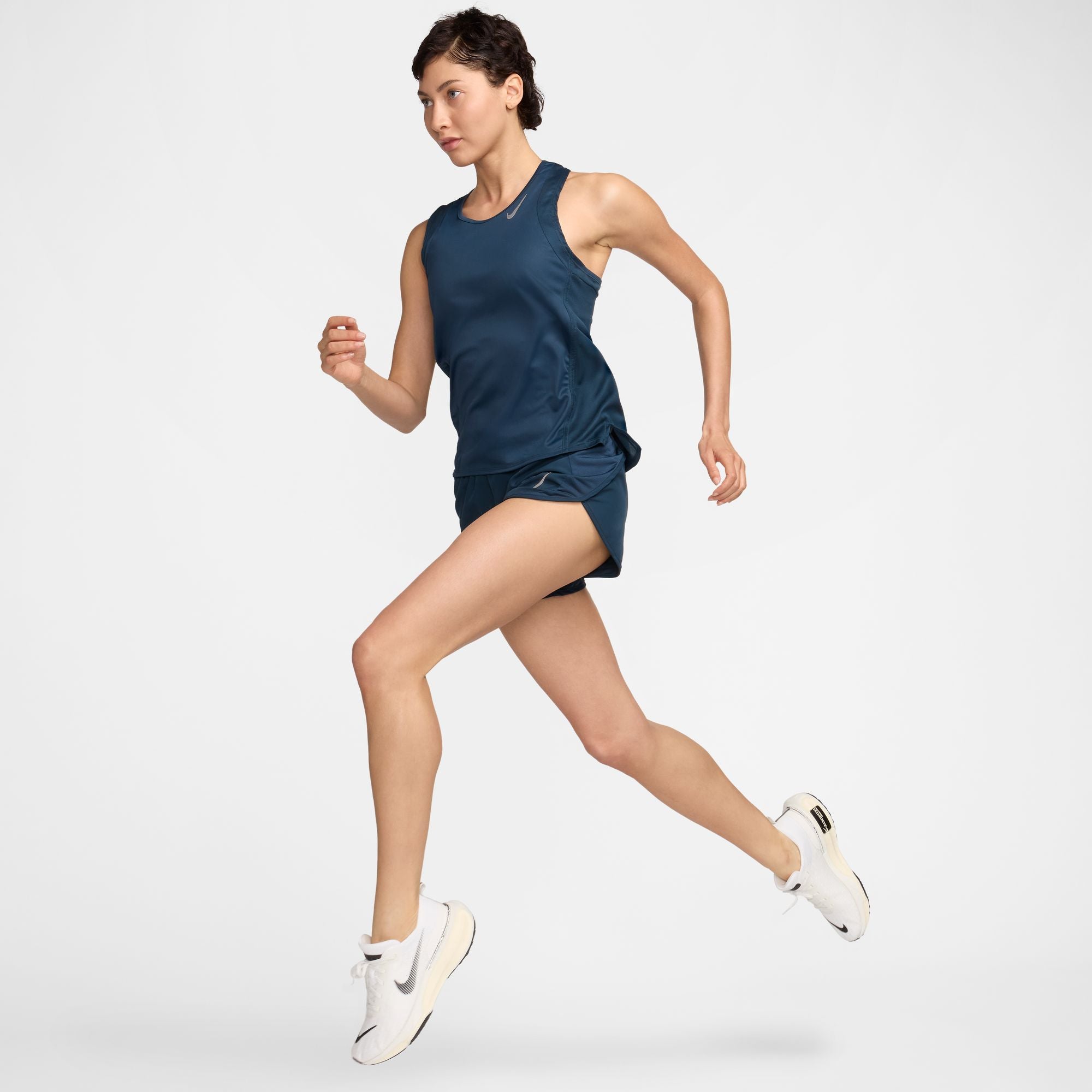 Nike Fast Tempo Dri-FIT Running Shorts Women's - Armory Navy/reflective Silver