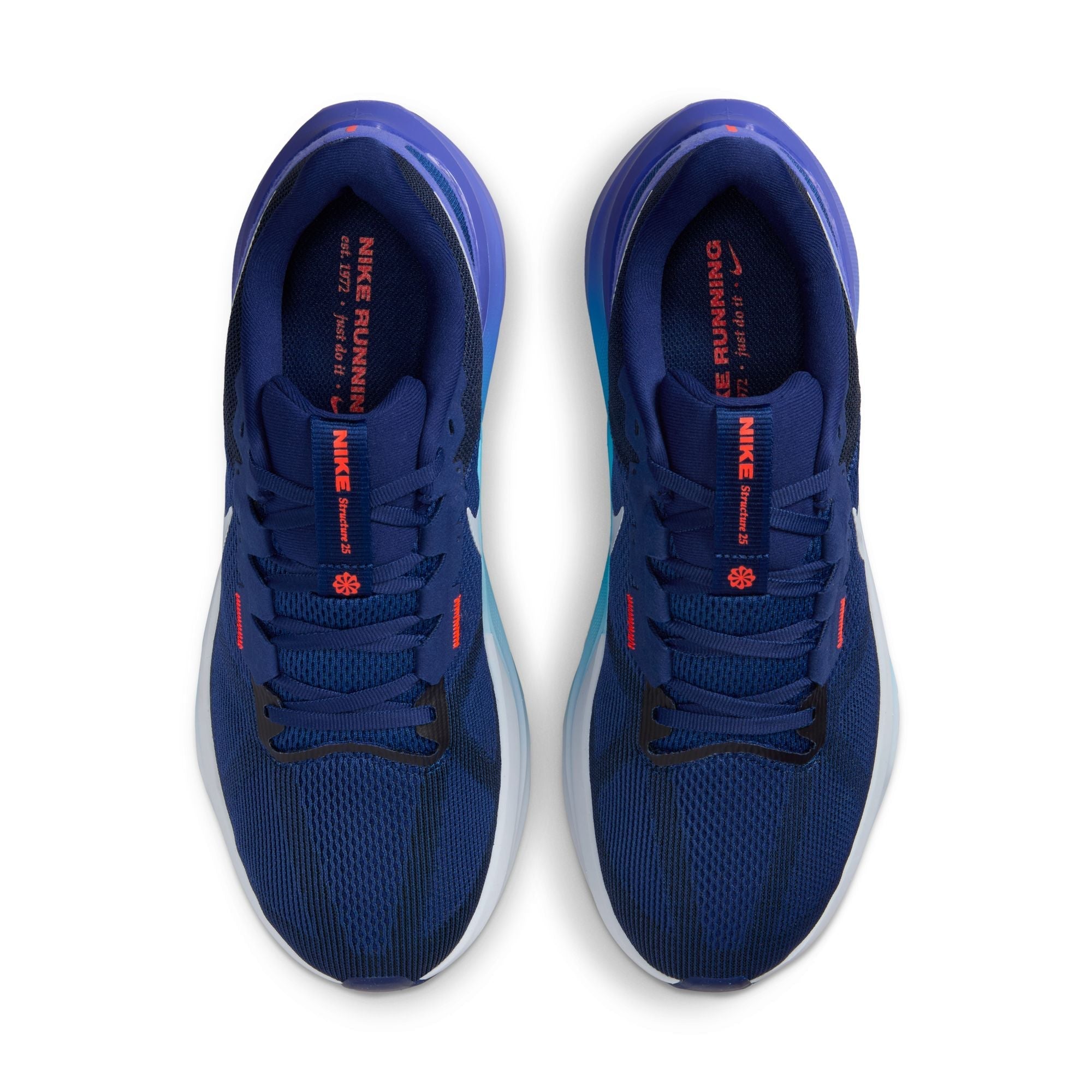 Nike Air Zoom Structure 25 Men's - Football Grey/Blue Void-Ghost