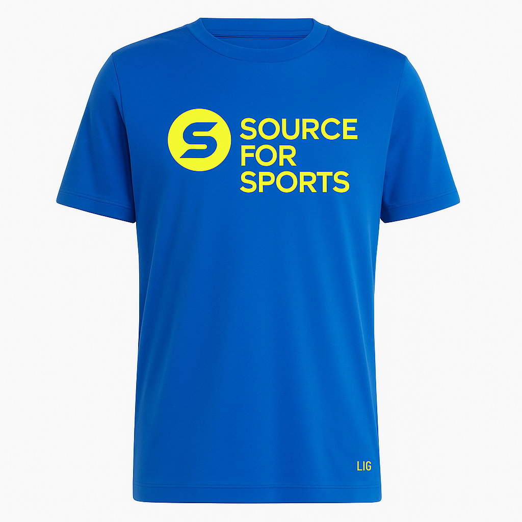 Sports Performance Tee – Blue