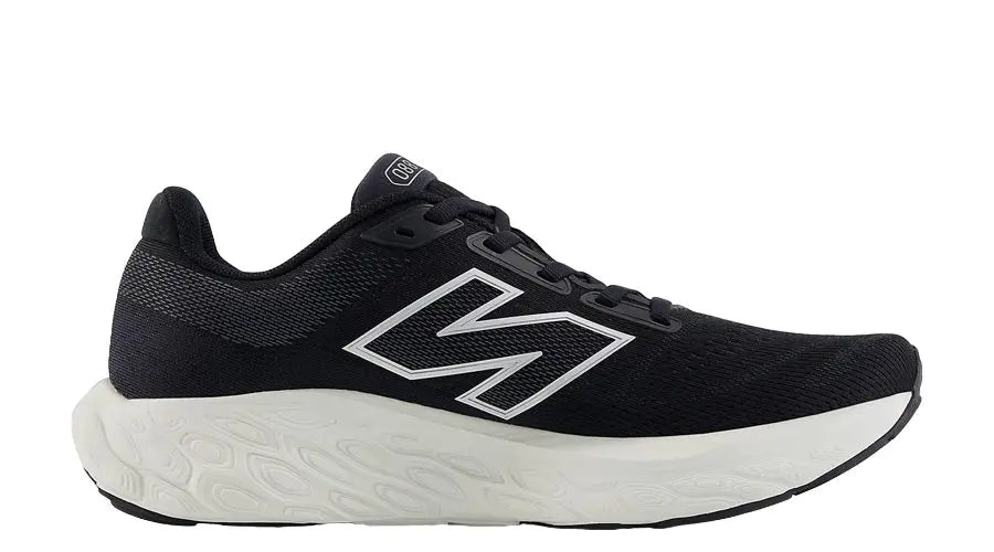 New Balance Fresh Foam X 880v14 Wide (D) Women's - Black/Sea Salt and Silver Metallic