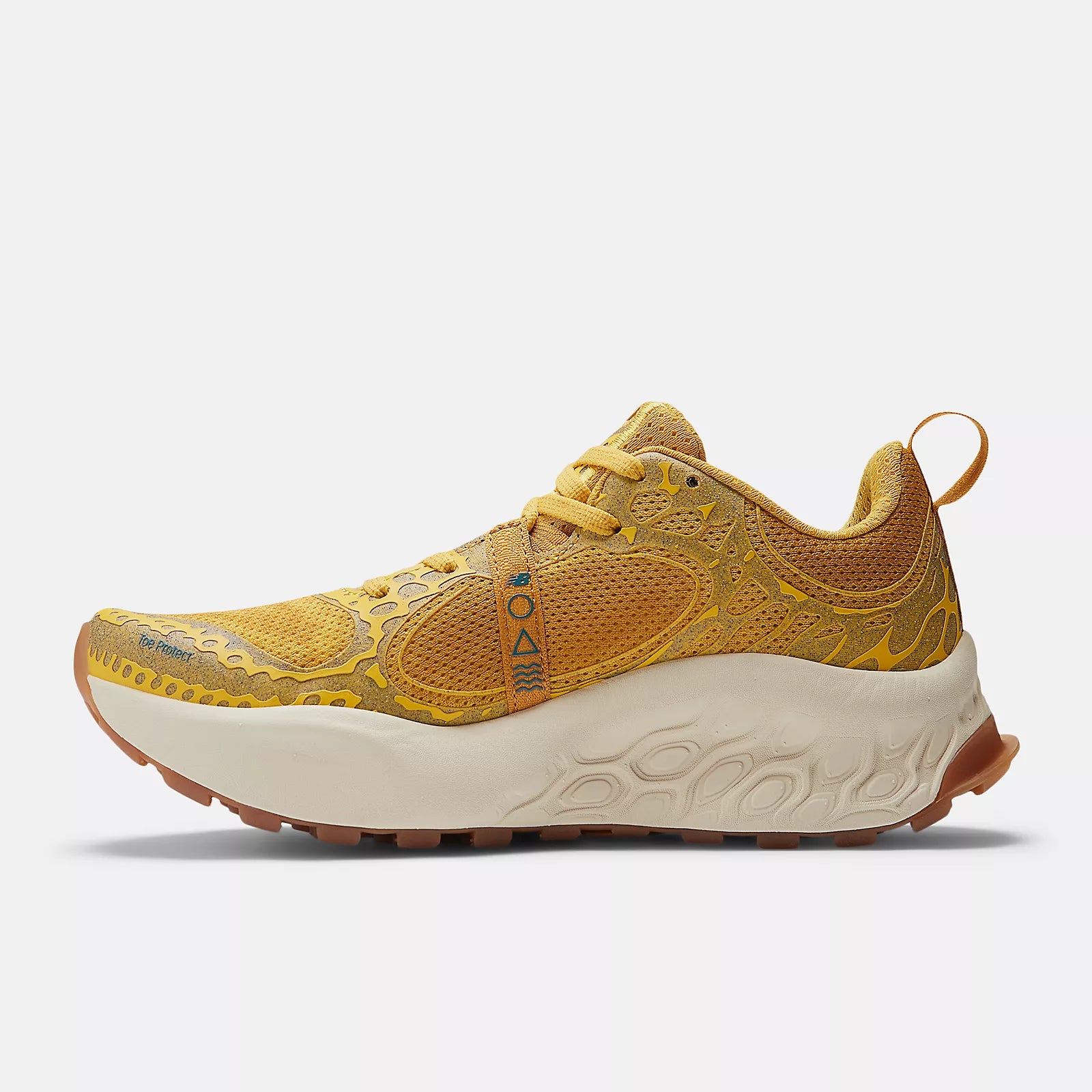 New Balance Fresh Foam X Hierro V8 Wide Men's - Btterscotch/Ginger Lemon/Deep Sea